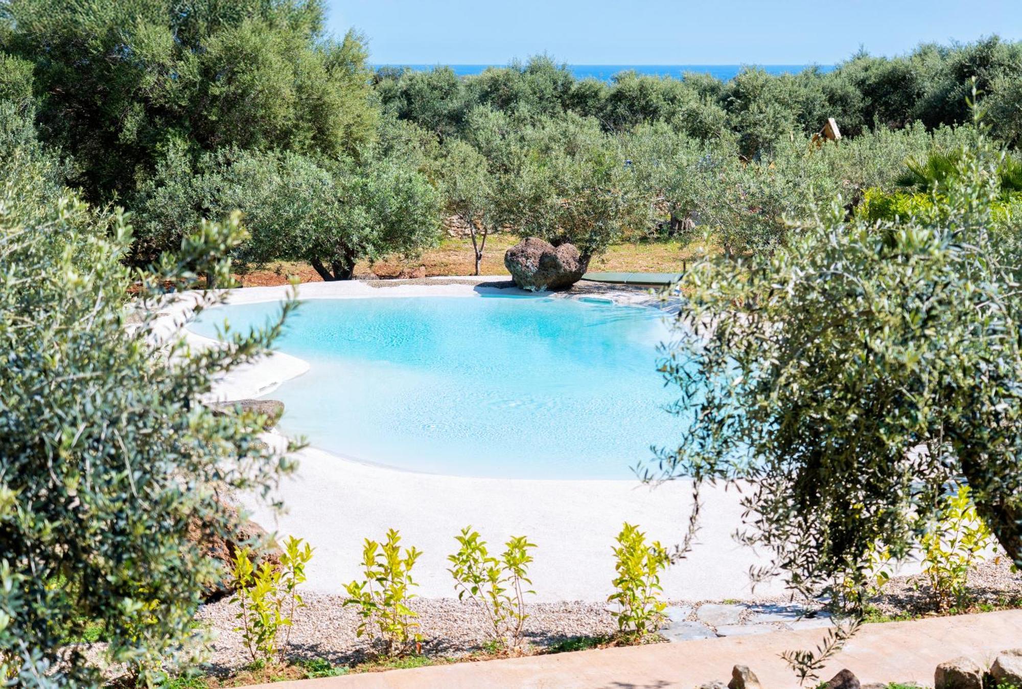 Orosei Re - Il Paradiso Degli Ulivi Con Piscina E Vista Mare Zewnętrze zdjęcie
